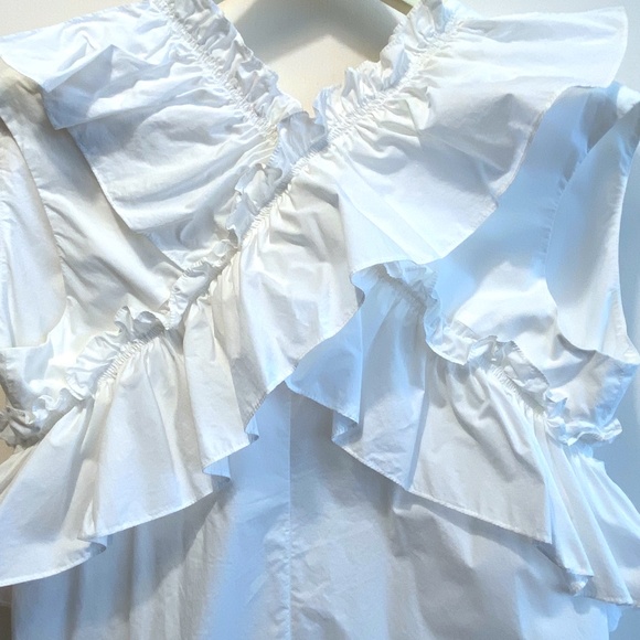 Marni White Cotton Dress – Clean Lines & Effortless Cool